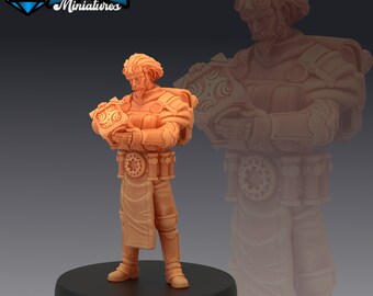 Artificer Baldrick Pandoras Box - Epic Miniatures | Medium | Human, Masculine, Box