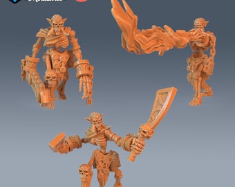 Trollenskelet: epische miniaturen | #61 Spookachtige catacomben