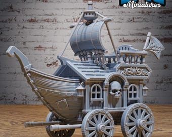 Pirate Carriage - Epic Miniatures | #136 -Corsair Waters