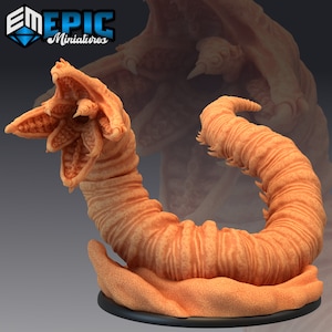 Sandworm Outside - Epic Miniatures | Worm