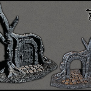 Druiden-Portal | Tür ins Nirgendwo | OpenForge | DND | Rollenspiel | Pfadfinder | Tischplatte | Dungeon and Dragons | Gaming-Gelände