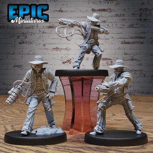 Gatling Artificer Sheriff Series - Epic Miniatures | Fantasy Wild West