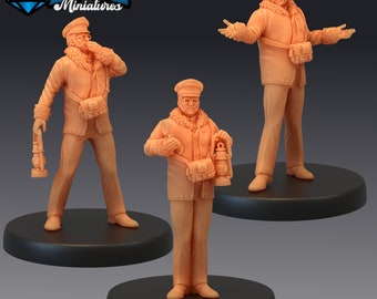 Train Conductor - Epic Miniatures | Medium | Human, Masculine