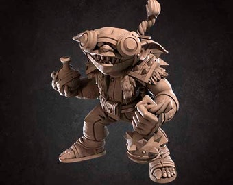 Goblin Artificer-bril - Bijt de kogel | Middel | Goblinoïden, granaat, granaat
