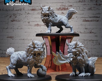 Guardian Fu Dog Series - Epic Miniatures | Iron Fist Tournament