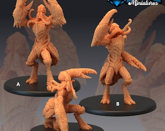 Octocrab - Epic Miniatures | Large | D&D | Lovecraft, Underwater, Crustacean, Claw