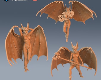 Bat Succubus - Epic Miniatures | #64 Vampires Curse