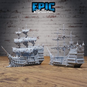 Ghost Ship Flying Dutchman - Epic Miniatures | Giant Pirate Ship