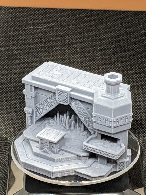 Smithy Tools DND-Gelände – 3D-gedruckte Landschaft Für Tabletop-Spiele Wie Dungeons & Dragons