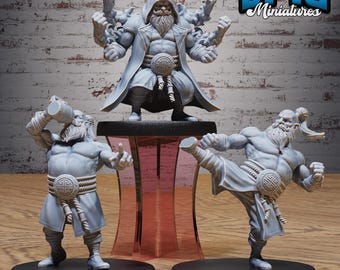 Dwarf Monk Series - Epic Miniatures | #149 - Secretive East
