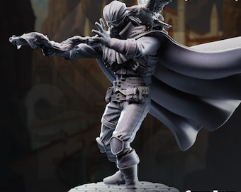 Crow Eyes - Blind Gunslinger | DMStash | Welcome to the Arena | 3D Printed Miniature