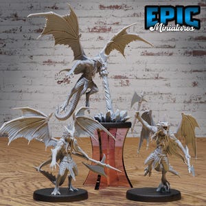 Draconic Demon Silver - Epic Miniatures | #114 -Hells Wrath