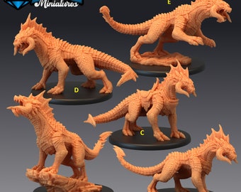 Black Guard Drake Series - Epic Miniatures | Large | Dragon, Masculine