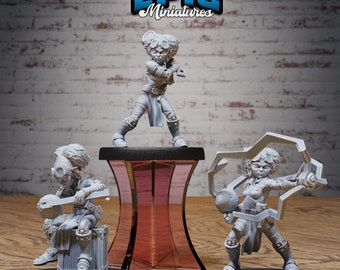 Gnome Tinkerer Femal Series - Epic Miniatures | Gnome | Feminine |Medium