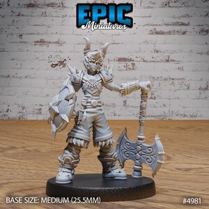 Young Barbarian - Epic Miniatures | #113 -Savage Attack 4981 Young Barbarian