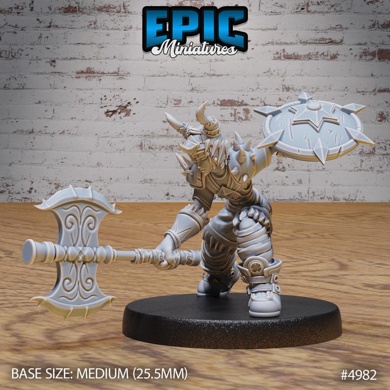 Young Barbarian - Epic Miniatures | #113 -Savage Attack 4982 Barbarian Attck