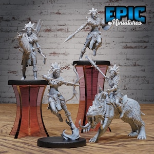 Barbarian Tribe Female Series - Epic Miniatures | Ice Age Madness