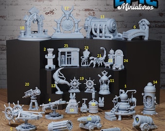Spelljammer Scatter Equipment 3 - Epic Miniatures | Planar Adventures
