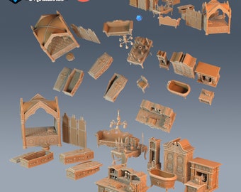 Vampire Castle Scatter - Epic Miniatures | #64 Vampires Curse