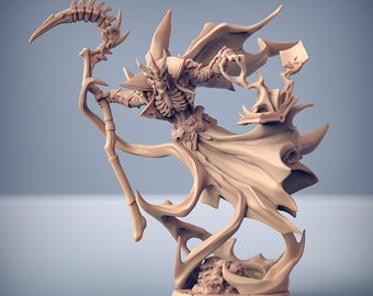 Skullkator the Lich - Artisan Guild | Scythe, Magic, Tome, Crown, Skeleton
