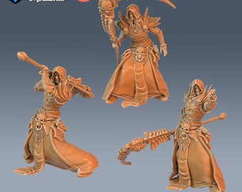 Necromancer Adventurer - epische miniaturen | #61 Spookachtige catacomben