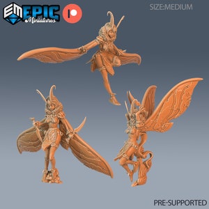 Moth Girl Series - Epic Miniatures | Eternal Fungi