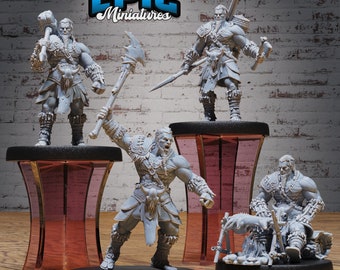 Barbarian Tribe Male Series - Epic Miniatures | Ice Age Madness