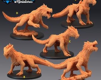 Red Guard Drake Series - Epic Miniatures | Large | Dragon, Masculine