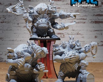 Ettin Mutant General - Epic Miniatures | #113 -Savage Attack