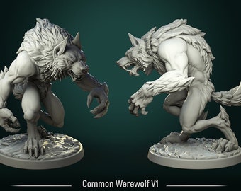 Common Werewolves - White Werewolf Tavern | Miniatures