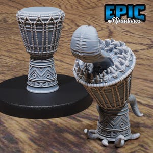 Mimic Drum/Cauldron - Epic Miniatures | #104 - Safari Tour