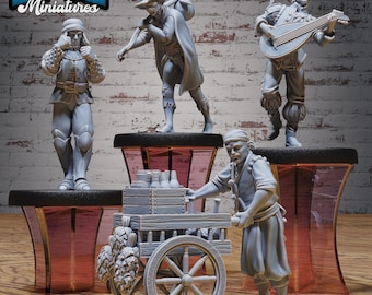 Villager Series - Epic Miniatures | #93 Festival Village