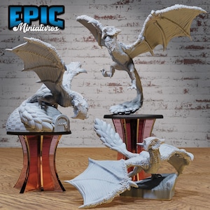 Owl Wyvern - Epic Miniatures | #108 - Old Fables