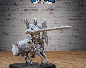 Centaur Knight-serie - epische miniaturen | Ridderlijkheid tuin