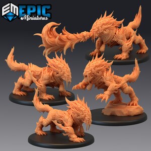 Tigre Guardian Fuu - Miniature epiche / Grande / Bestia