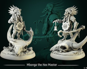 Mbonga the Hex Master - White Werewolf Tavern | Troll, Shaman