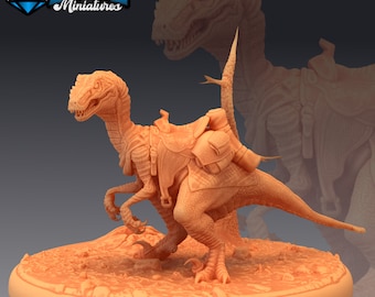 Raptor Mounted v1 - Epic Miniatures | Large | Beast