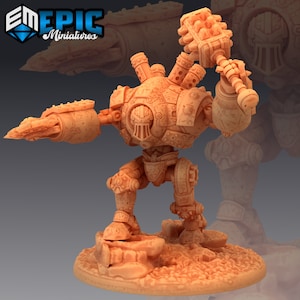Battle Armor Chainsaw - Epic Miniatures | Large | Chainsaw, Club