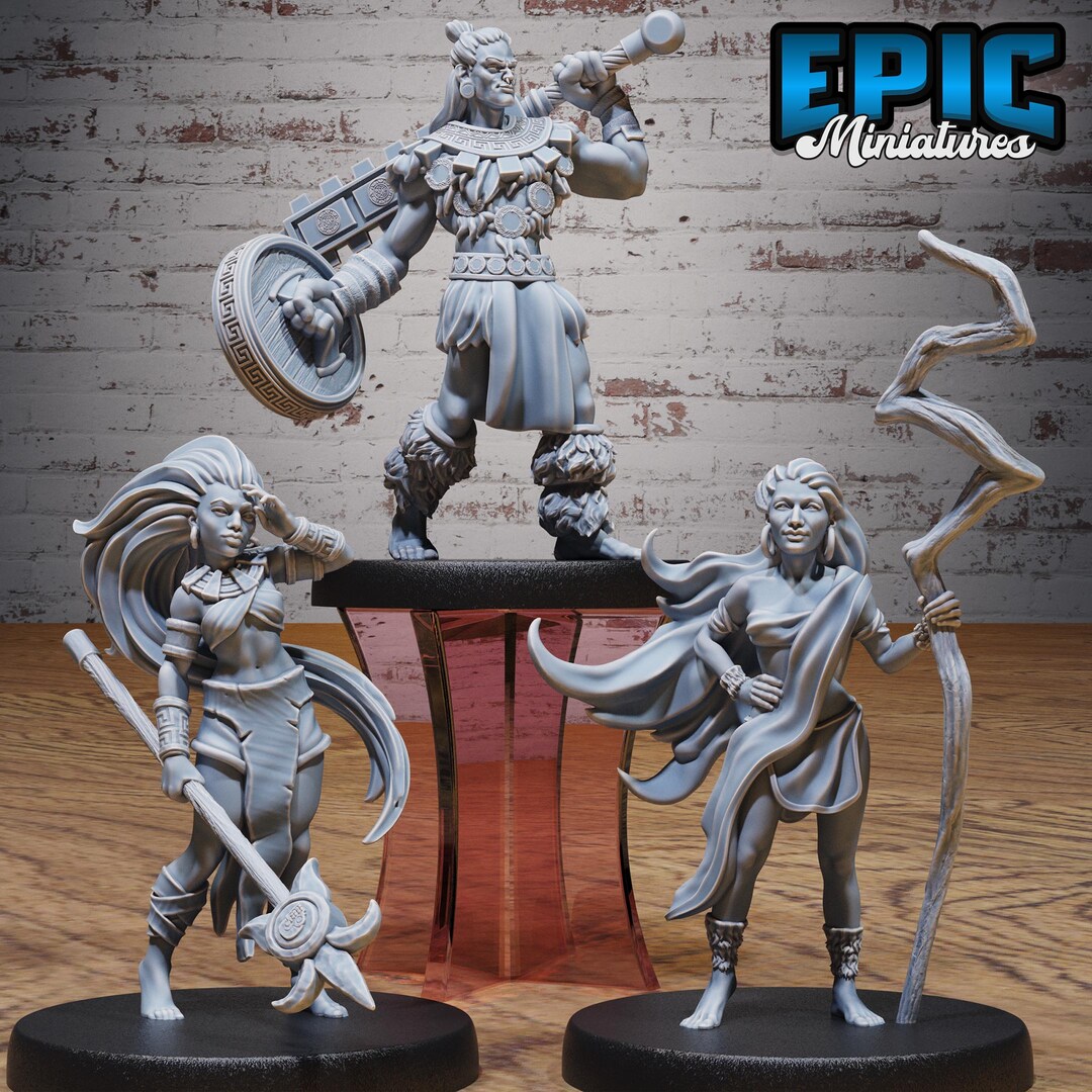 Aztec Tribe - Epic Miniatures | #132 -jungle Untamed - Etsy