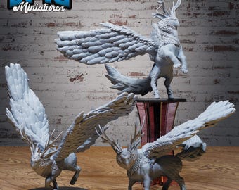 Peryton Beast - Epic Miniatures | #126 -Witch Forest