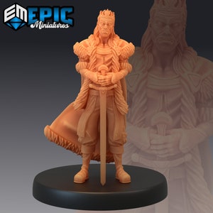 Corrupt King - Epic Miniatures | Human, King