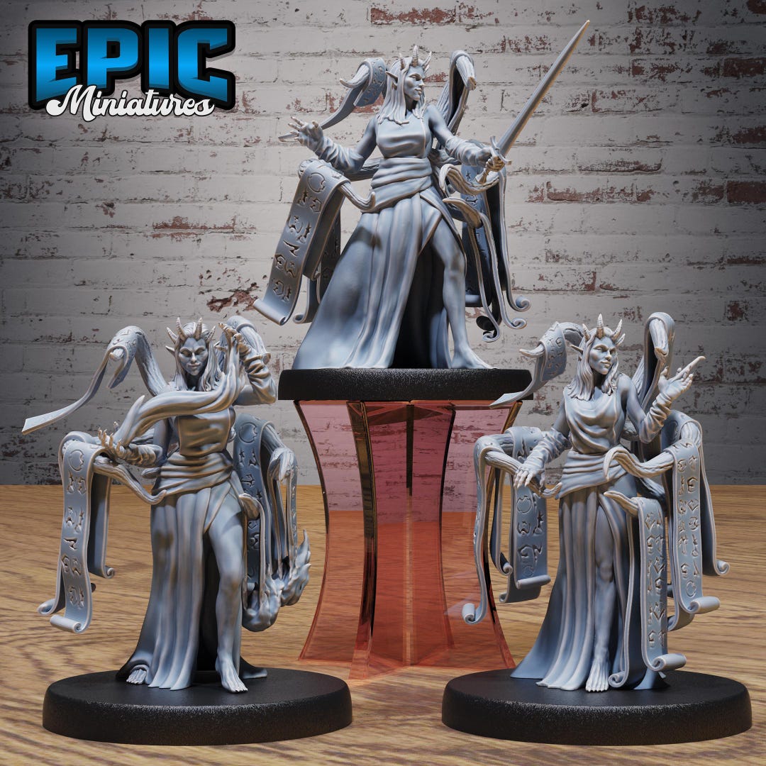Contract Devil Series - Epic Miniatures | #148 - Devil Empire - Etsy