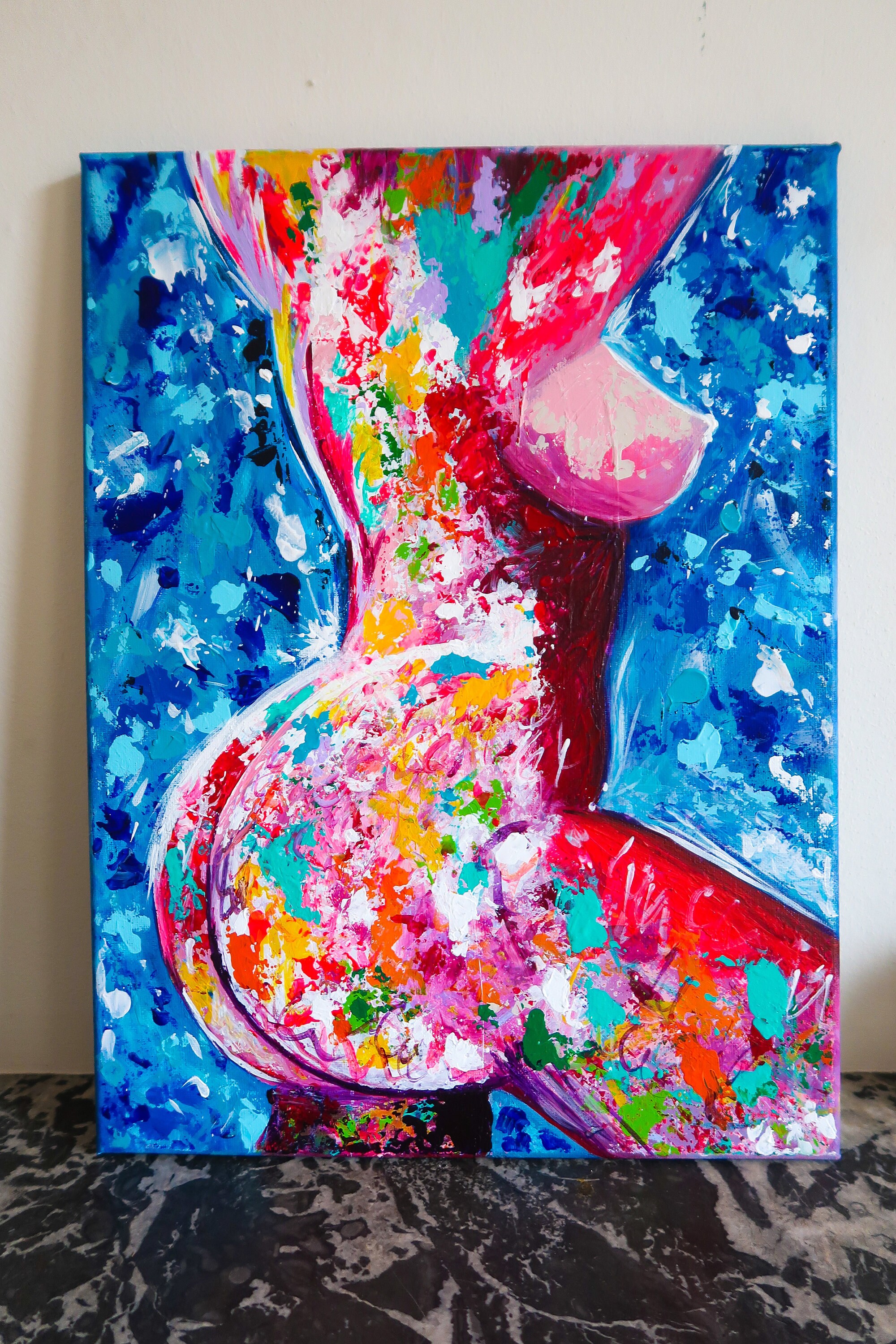 Abstract Nude Paintings: Unique & Stylish Art - x0hct58