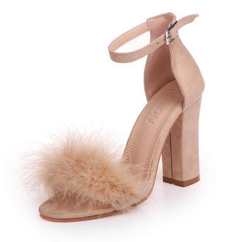 Fluffy Heels - Etsy