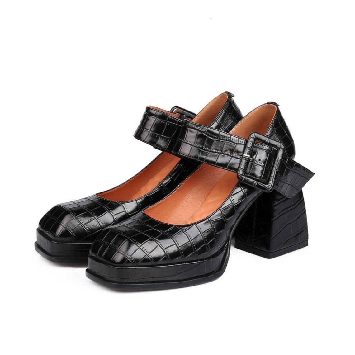 round block heel sandals