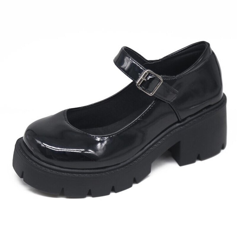 2021 New Black High Heels Shoes Women Pumps Fashion Patent | Etsy