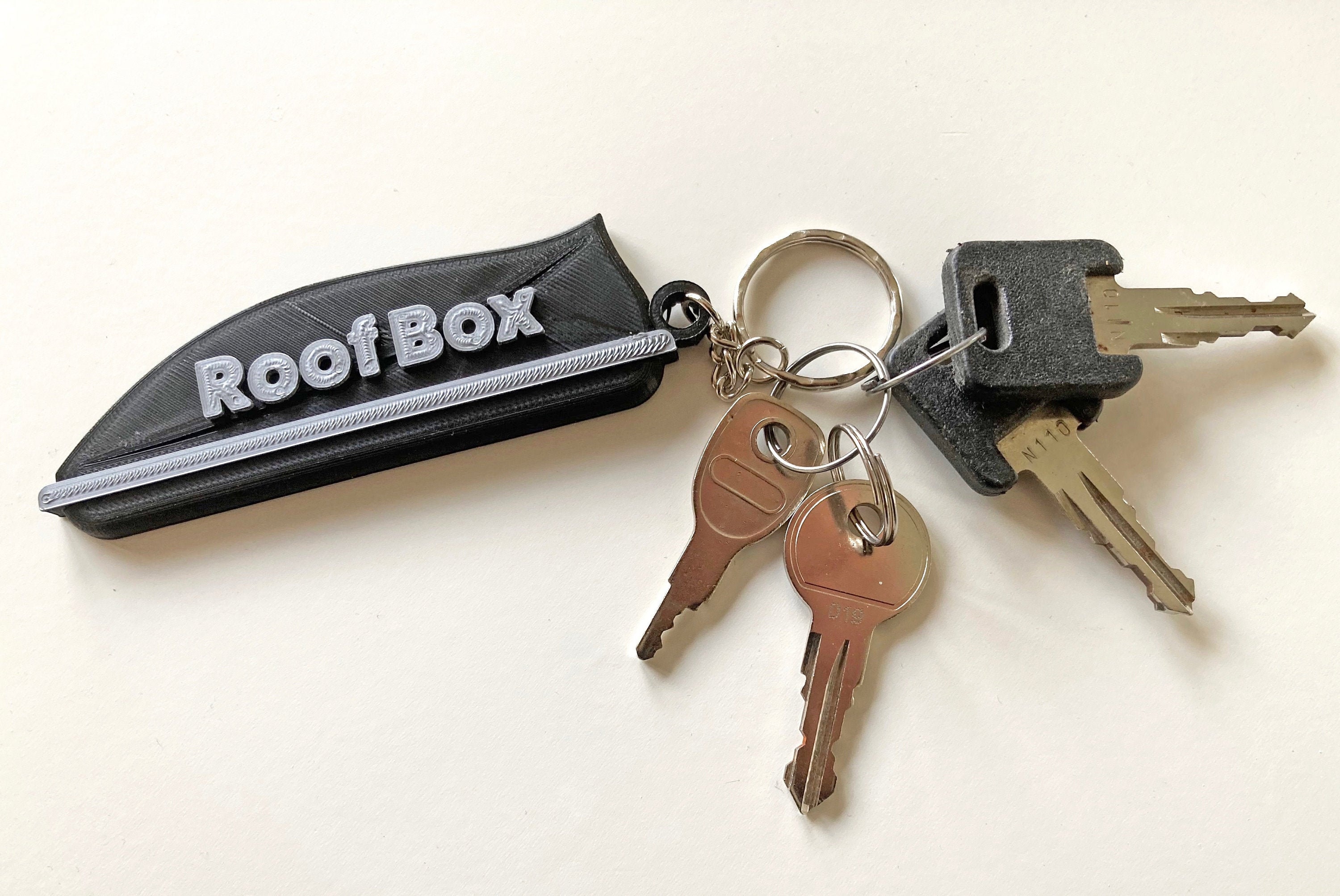 Personalised Roof Box Keychain thule Halfords Exodus Junior camping Towing Etsy UK