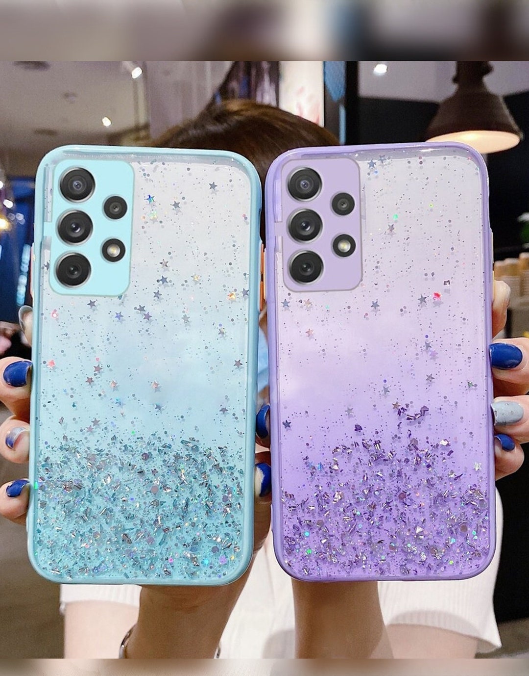 Fashion Luxury Square High Quality S Glitter Phone Case For iPhone