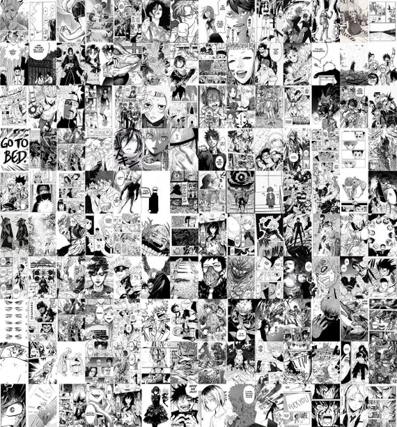 140 Manga Panels Wall Collage Kit digital Download, Manga/anime Wall  Collage, Manga Aesthetic Collage, Anime Wall Collage, Dorm Room Decor -   Israel