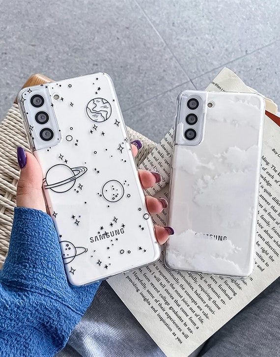 Cute Star Space Case for Samsung Galaxy S22 S21 S20 S10 Plus A52